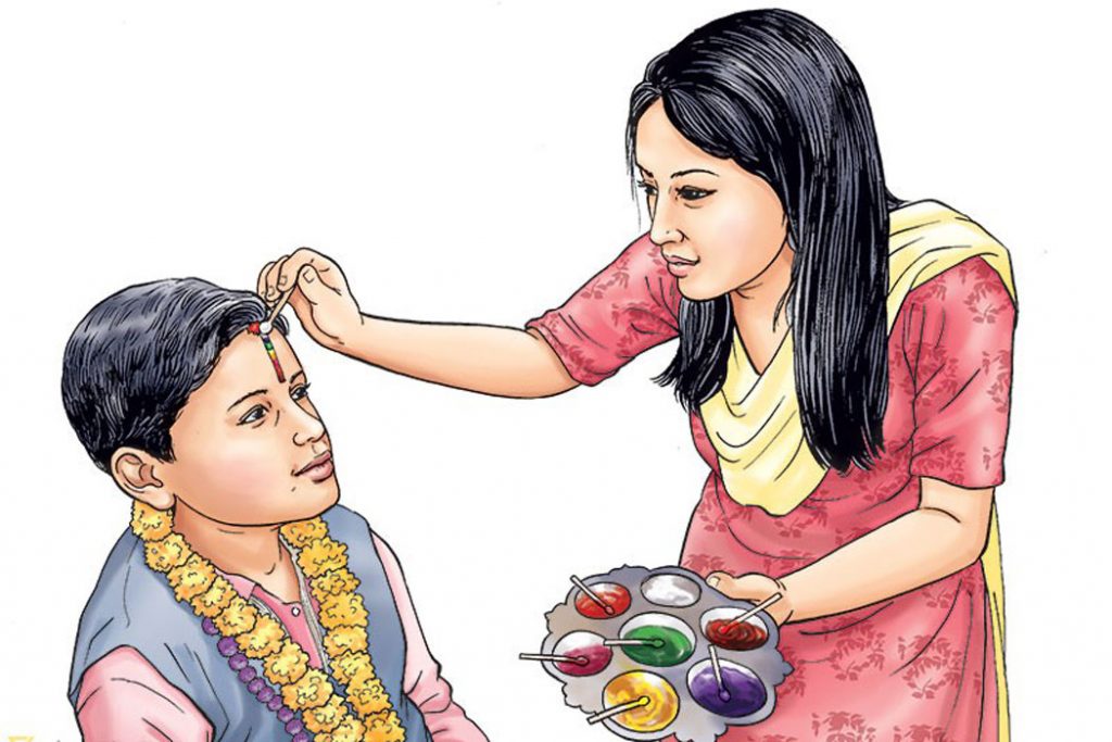 अमेरिकाको टेक्सासमा भाई टीका नोभेम्बर २ कि नोभेम्बर ३ मा ?